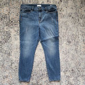 Studio Blue Light Distressed Skinny Jean